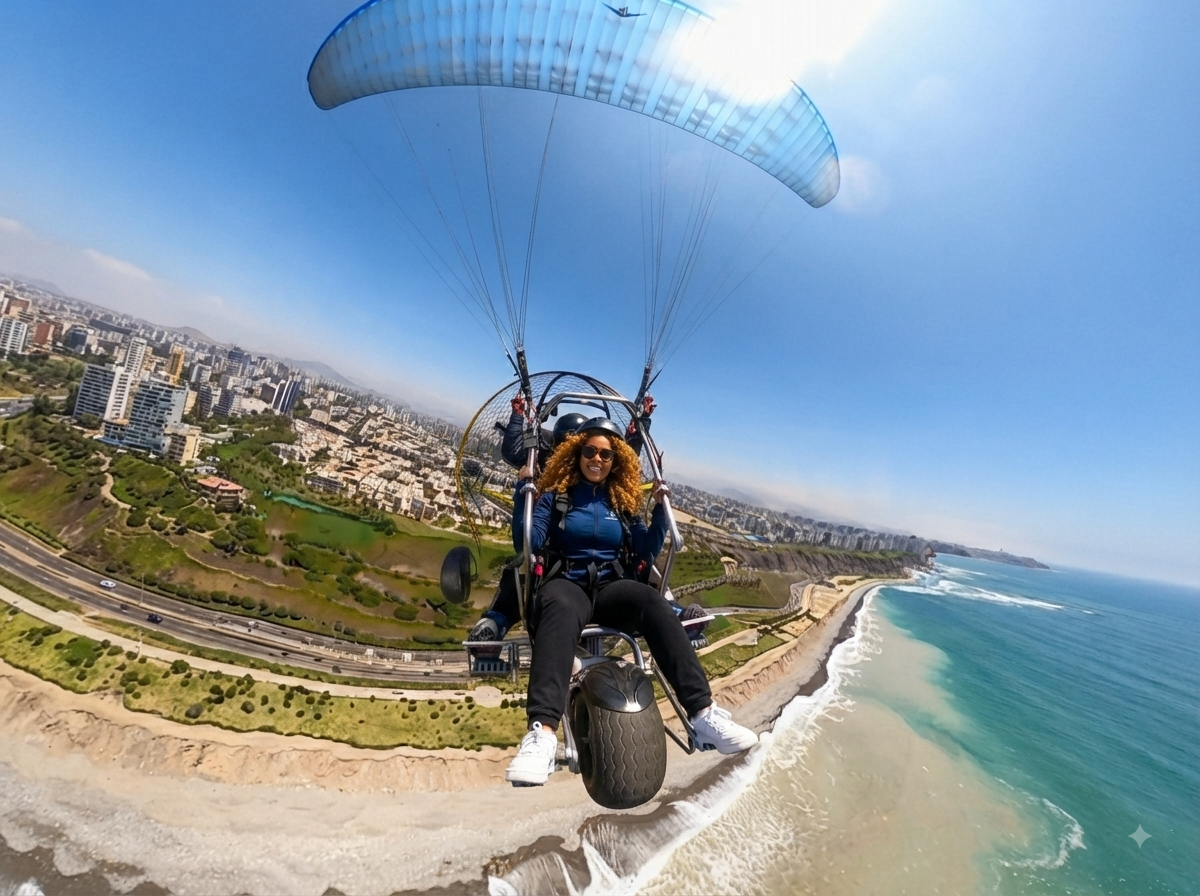Parapente Costa Verde Lima Peru