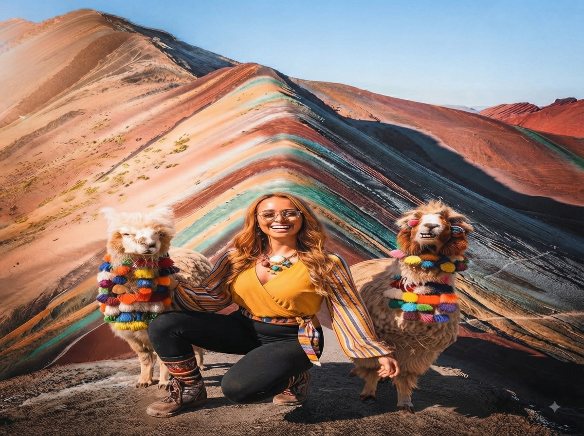 Montaña de Colores Vinicunca trekking Cusco Peru